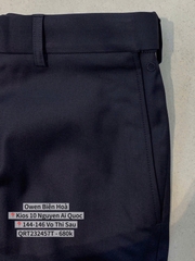 QUẦN TÂY XANH ĐEN POLY QRT232457T