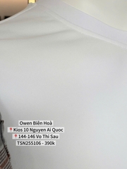 ÁO THUN T-SHIRT TSN255106