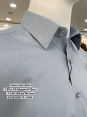 ÁO SƠ MI NGẮN TAY AB255161NT