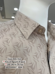 ÁO SƠ MI NGẮN TAY AB255000NT