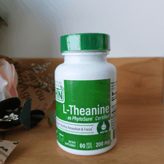 Viên uống Giảm Căng Thẳng Mệt Mỏi L-Theanine 200mg 60 viên