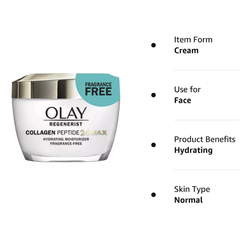 Key Olay Trị Nám Tàn Nhang Regenerist Collagen Peptide 24 MAX 48g