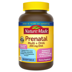 Nature Made Prenatal Multi DHA 150 viên Bổ sung dinh dưỡng cho bà bầu