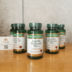Tinh Dầu Tỏi Garlic 1000mg Nature Bounty Ngừa Bệnh Tăng Huyết Áp