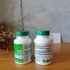 Vitamin PQQ 20mg của Mỹ Bổ não tăng trí nhớ