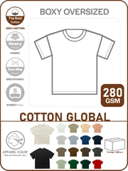 GIA CÔNG PHÔI ÁO THUN PHOM BOXY OVERSIZED TEE [COTTON GLOBAL]_MÀU THEO YÊU CẦU