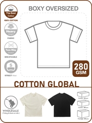 SỈ PHÔI ÁO THUN PHOM BOXY OVERSIZED TEE [COTTON GLOBAL]_CHUẨN PHOM THỜI TRANG