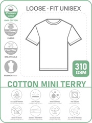 ÁO THUN TRƠN PHOM UNISEX TEE [MINI TERRY] _CAO CẤP THỜI TRANG