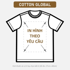 ÁO THUN TRẮNG PHOM REGULAR OVERSIZED TEE [COTTON GLOBAL]_IN LẺ THEO YÊU CẦU
