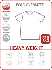 ÁO THUN TRƠN PHOM BOLD OVERSIZED [HEAVY WEIGHT]_SIÊU DÀY