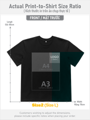 ÁO THUN ĐEN PHOM SQUARE OVERSIZED TEE [COTTON MỘC ÚC]_IN LẺ THEO YÊU CẦU