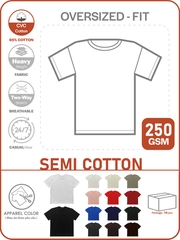 GIA CÔNG PHÔI ÁO THUN PHOM OVERSIZED-FIT TEE [SEMI COTTON]_MÀU THEO YÊU CẦU