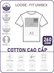 ÁO THUN ĐEN PHOM UNISEX TEE [COTTON CAO CẤP]_IN LẺ THEO YÊU CẦU