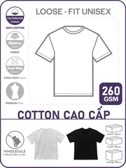 SỈ PHÔI ÁO THUN PHOM LOOSE-FIT UNISEX TEE [COTTON CAO CẤP]_CÔNG NGHỆ COOL-TECH SIÊU MÁT