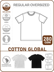 SỈ PHÔI ÁO THUN PHOM REGULAR OVERSIZED TEE [COTTON GLOBAL]_DÀY ĐỨNG PHOM