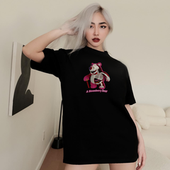 A STRAWBERRY BEAR BLACK x IN 1 MẶT