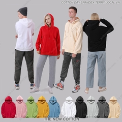 VẢI THUN COTTON DÀY SPANDEX TERRY (Hoodie)