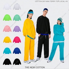VẢI THUN COTTON DÀY MINI TERRY (Sweater)