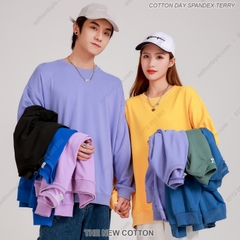 VẢI THUN COTTON DÀY SPANDEX TERRY (Sweater)