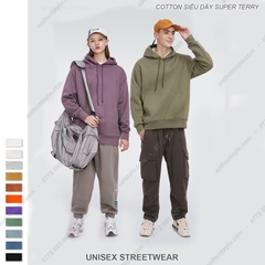 VẢI THUN COTTON SIÊU DÀY XK SUPER TERRY (Hoodie)