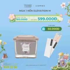Mua 1 nến Elevation size M tặng 2 hộp diêm