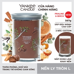 Nến ly tròn sáp đậu nành L - Praline & Birch