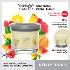 Nến ly tròn sáp đậu nành S - Iced Berry Lemonade