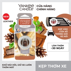 Kẹp thơm xe Leather