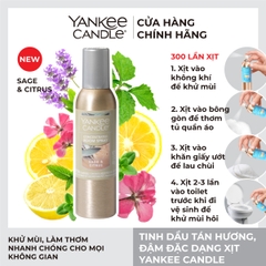 Tinh dầu tán hương dạng xịt đậm đặc Sage & Citrus