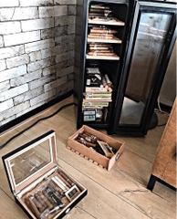 Tủ xì gà Klarstein El Presidente 45 Slim Humidor