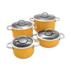 Bộ nồi Silit Silargan Passion màu vàng