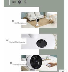 Quạt Tuần Hoàn Không Khí Lotte 360˚ CM-CF770