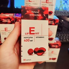 Viên Uống Vitamin E Zentiva đỏ của Nga