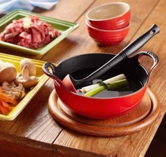 Chảo gang Le-Creuset Balti 24cm