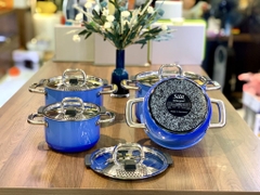 Bộ nồi Silit Nature Blue - Set 4