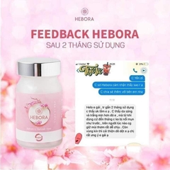 Viên uống tỏa hương Hebora Sakura & Damask Rose