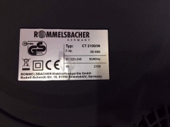 Bếp từ đơn Rommelsbacher CT2100 IN