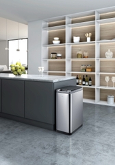 Thùng rác inox cảm biến tự động Hanssem 30L