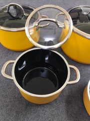 Bộ nồi Silit Silargan Passion màu vàng