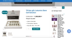 Tế bào gốc Laksmira Stem Cell Solution Water Lightening Skin