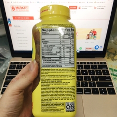 Kẹo Dẻo Omega 3 + DHA Gummy Fish 180V