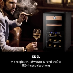 Tủ bảo quản rượu vang và cigar Klarstein El Dorado 48L