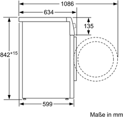 Combo máy giặt Bosch WAV28E43 và máy sấy Bosch WTX87E40