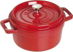 Nồi Gang Staub Round Cocotte Grenadine màu đỏ