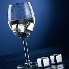 Set 4  viên đá inox Rosenstein & Söhne XL không tan