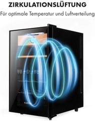 Tủ bảo quản rượu vang và cigar Klarstein El Dorado 48L