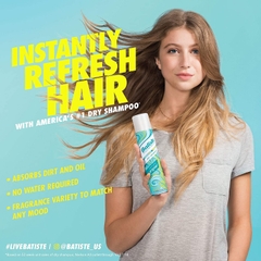 Dầu gội khô Batiste Instant Hair Fresh Dry Sampoo