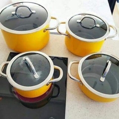 Bộ nồi Silit Silargan Passion màu vàng