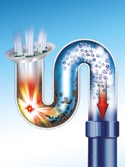 Nước thông tắc cống của Rorax Rohrfrei Power-Gel