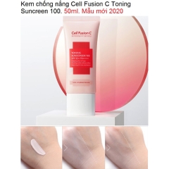 Kem chống nắng Cell Fusion C Toning Sunscreen 100 nâng tông da